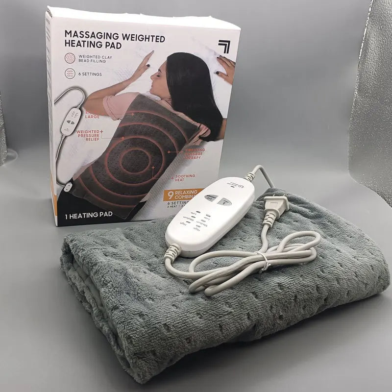 Massaging weighted Hetting pad Massager for Muscles Whole Body Pain Relief and Relaxation