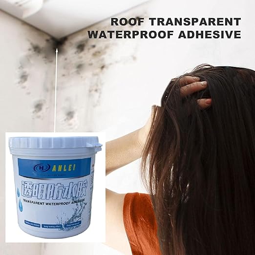 Anti-leaking Roof and Exterior Wall Transparent Waterproof Glue (500g)