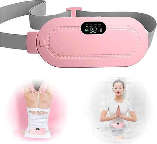 Period Cramp Relief Heater And Massager Belt